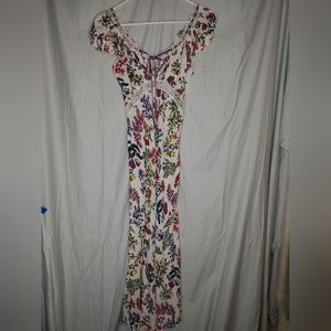 Anthropologie floral Mariabelle dress
